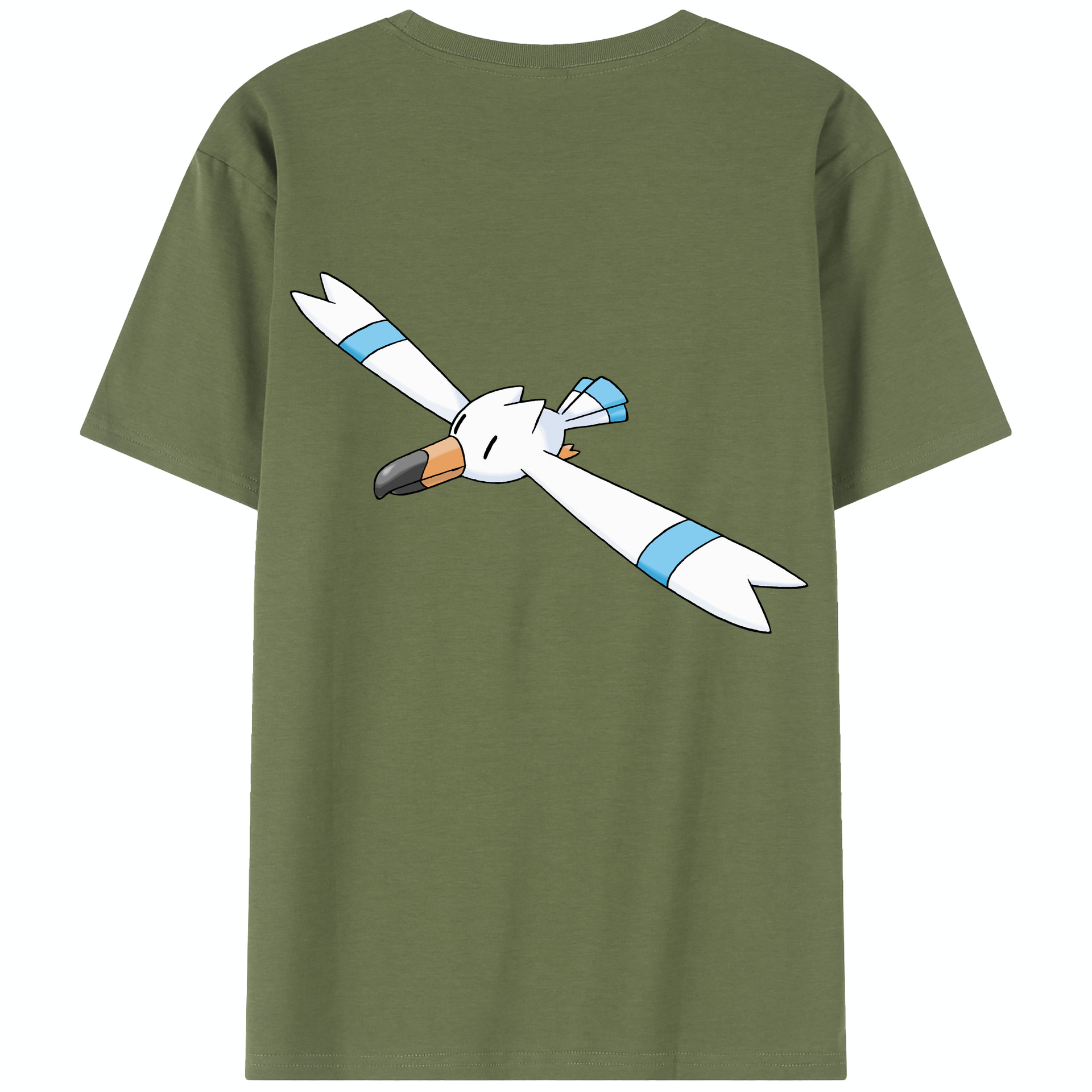 （画像用） ポケットモンスター Pokémon 綿100％半袖Tシャツ（背面プリント）